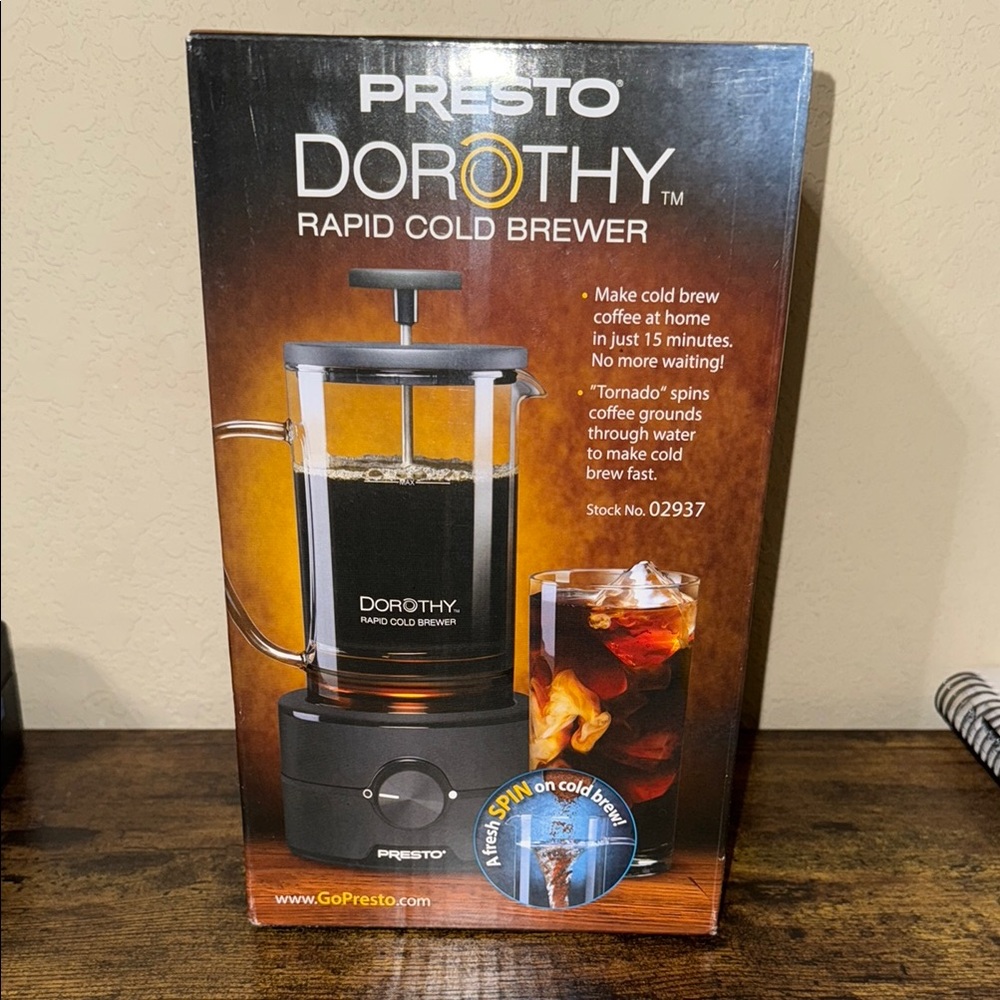 Presto Dorothy Rapid Cold Brewer - Black
